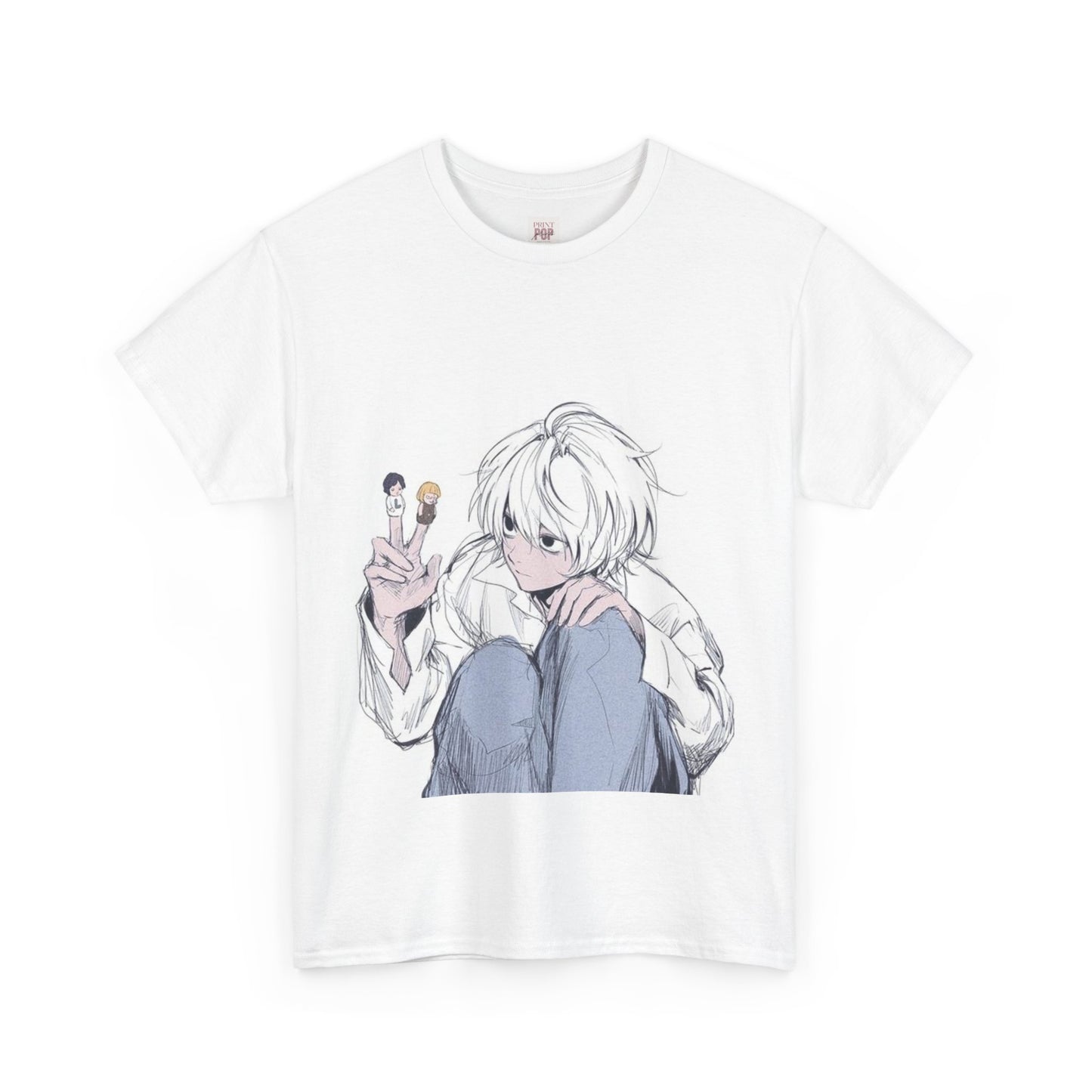 Death Note Nate River (Near) Unisex Heavy Cotton Tee - Vibrant and Stylish Design for Otaku Heads