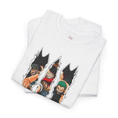 One Piece Unisex Heavy Cotton Tee - Fun Anime Graphic Shirt