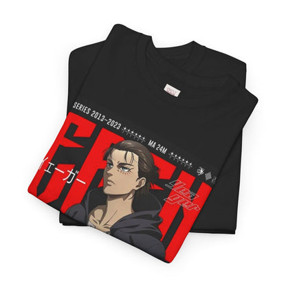 Attack On Titan Unisex Heavy Cotton Tee - Vibrant and Stylish Design for Otaku Heads