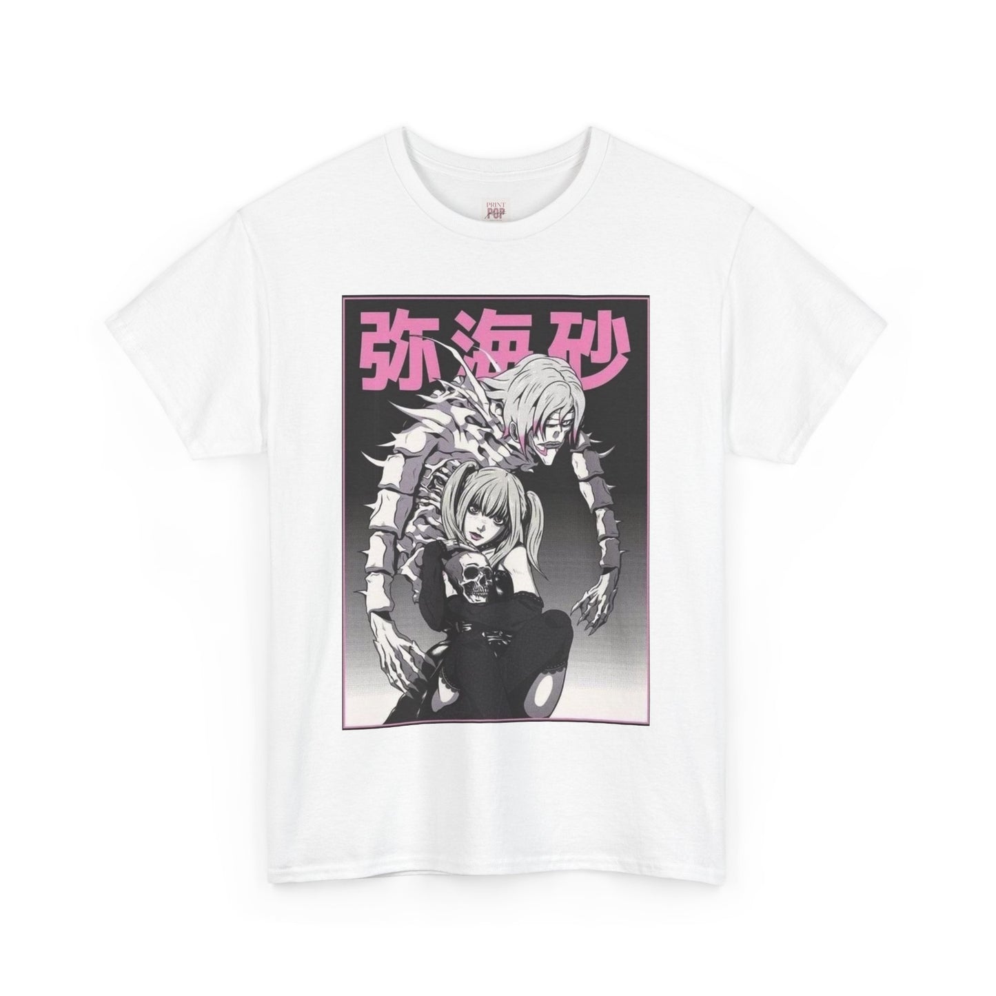 Death Note Misa Amane Unisex Heavy Cotton Tee - Vibrant and Stylish Design for Otaku Heads