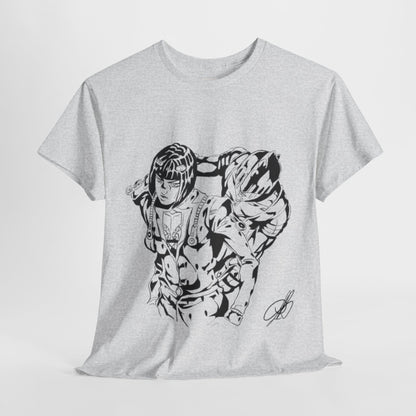 Jojo's Bizarre Adventure Bruno Bucciarati  Unisex Heavy Cotton Tee - Vibrant and Stylish Design for Otaku Heads