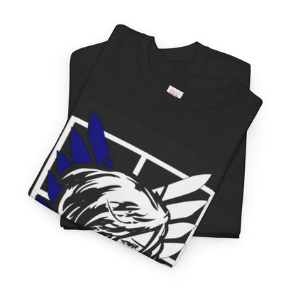 Attack On Titan Mikasa Ackerman Unisex Heavy Cotton Tee - Vibrant and Stylish Design for Otaku Heads