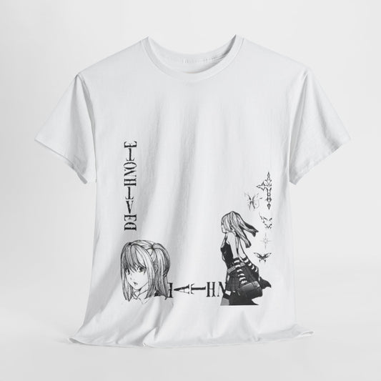 Death Note Misa Amane Unisex Heavy Cotton Tee - Vibrant and Stylish Design for Otaku Heads