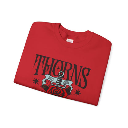 Thorns Graphic Crewneck Sweatshirt - Unisex Heavy Blend, Stylish & Comfortable