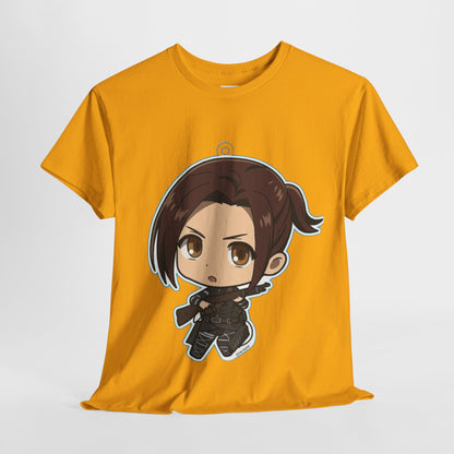 Attack On Titan Sasha Braus Unisex Heavy Cotton Tee - Vibrant and Stylish Design for Otaku Heads