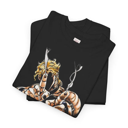 Jojo's Bizarre Adventure Dio Brando  Unisex Heavy Cotton Tee - Vibrant and Stylish Design for Otaku Heads