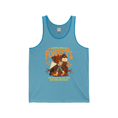 Adventure Awaits Unisex Jersey Tank - Perfect for Nature Lovers