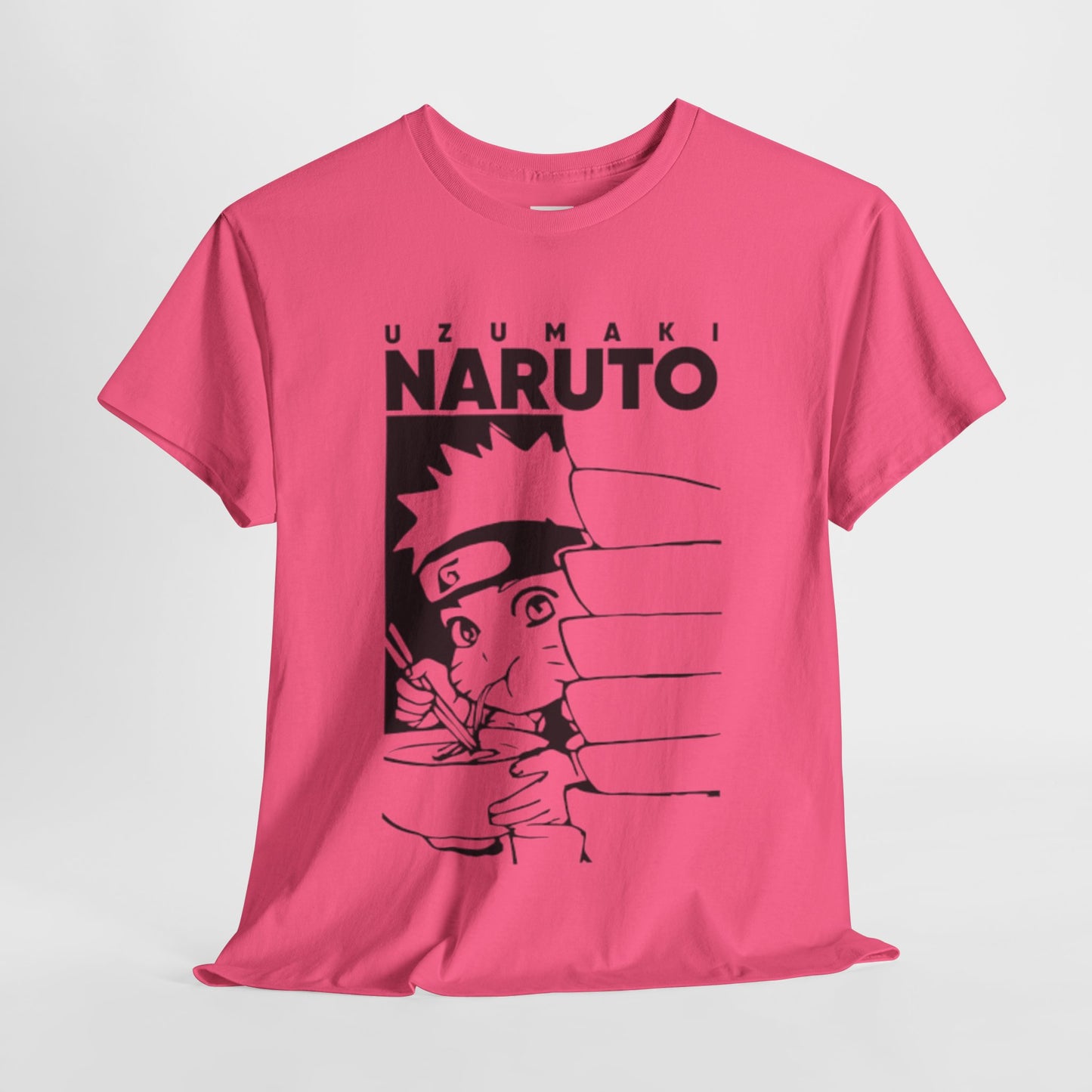 Naruto Shippuden Uzumaki Naruto Unisex Heavy Cotton Tee - Vibrant and Stylish Design for Otaku Heads