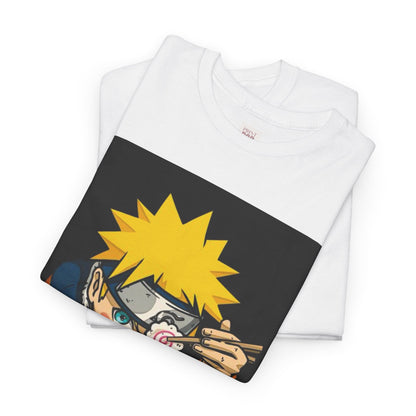 Naruto Shippuden Uzumaki Naruto Unisex Heavy Cotton Tee - Vibrant and Stylish Design for Otaku Heads