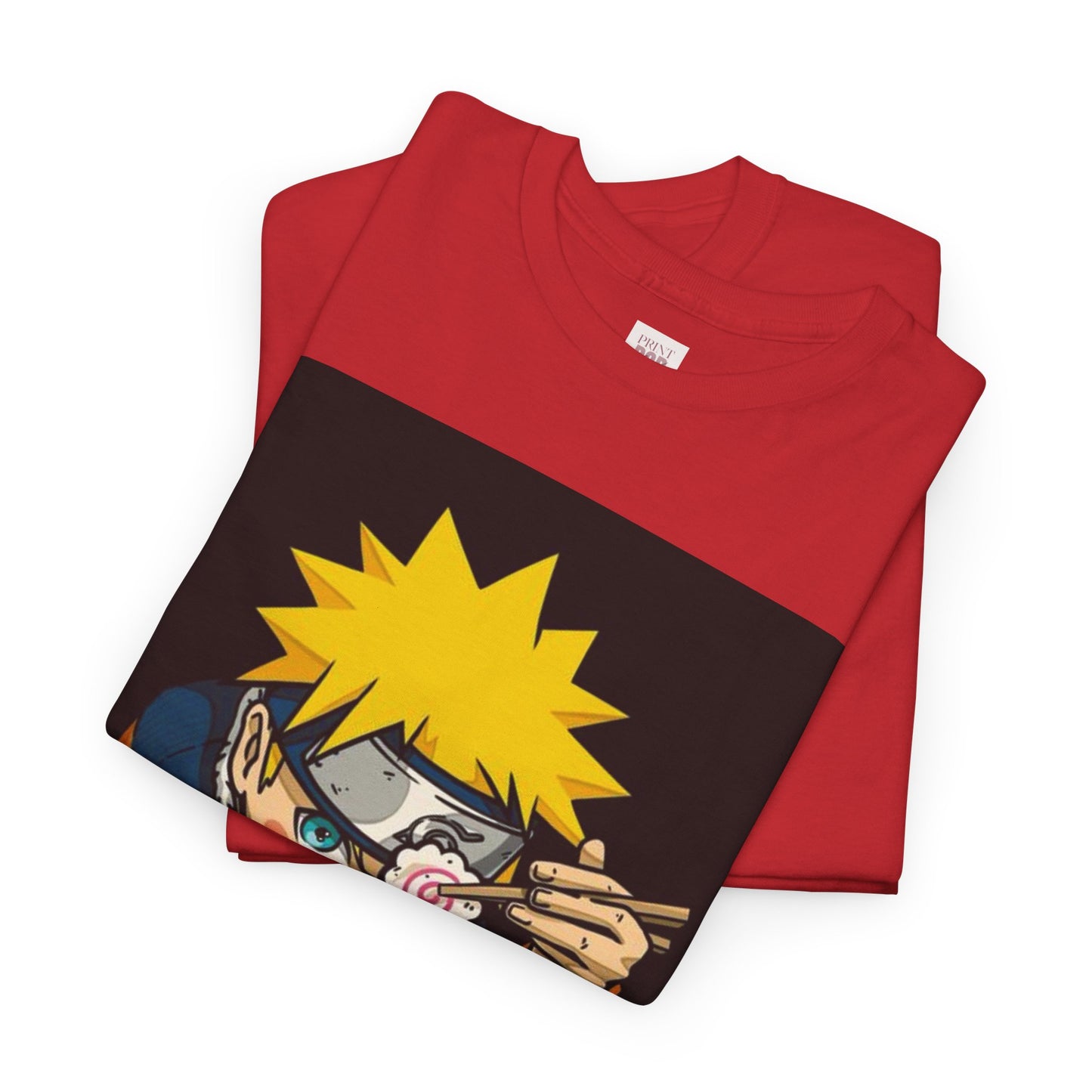 Naruto Shippuden Uzumaki Naruto Unisex Heavy Cotton Tee - Vibrant and Stylish Design for Otaku Heads