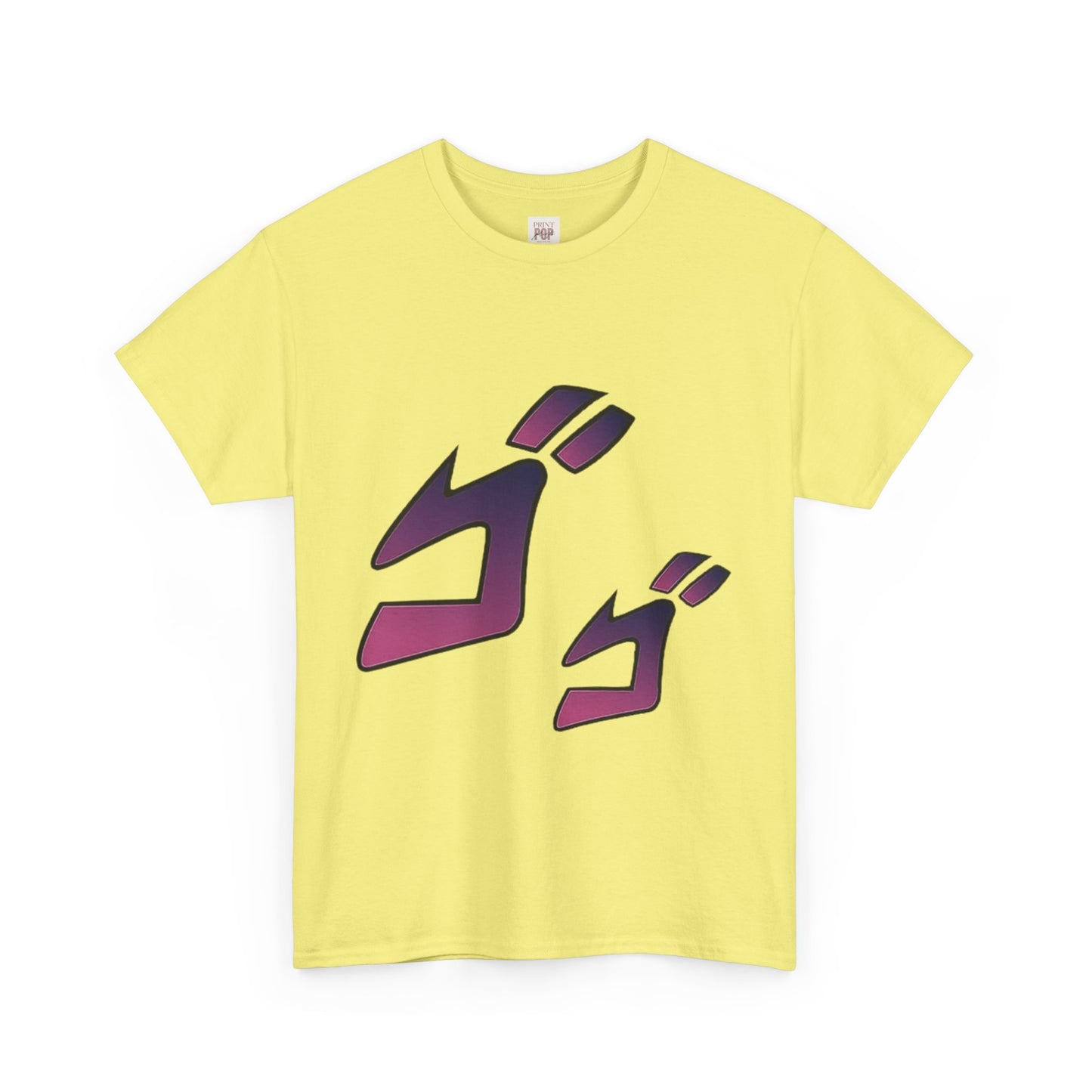 Jojo's Bizarre Adventure Unisex Heavy Cotton Tee - Vibrant and Stylish Design for Otaku Heads