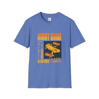 Night Game Retro Vibes Unisex Softstyle T-Shirt