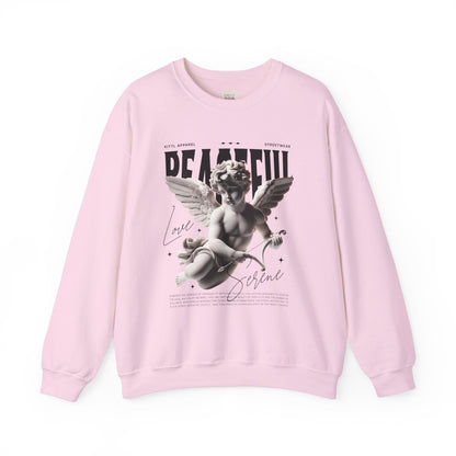 Beautiful Serene Angel Crewneck Unisex Premium and Stylish Sweatshirt