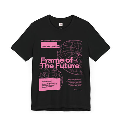 Frame of The Future Unisex Jersey Tee - Modern Art Graphic Tee for Creative Minds