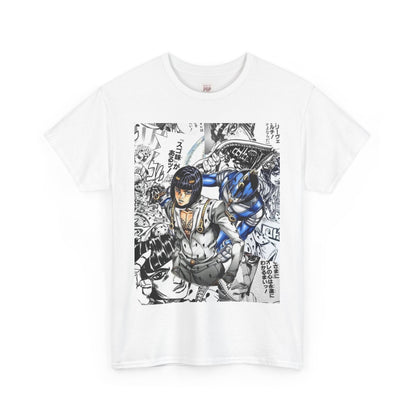 Jojo's Bizarre Adventure Bruno Bucciarati  Unisex Heavy Cotton Tee - Vibrant and Stylish Design for Otaku Heads