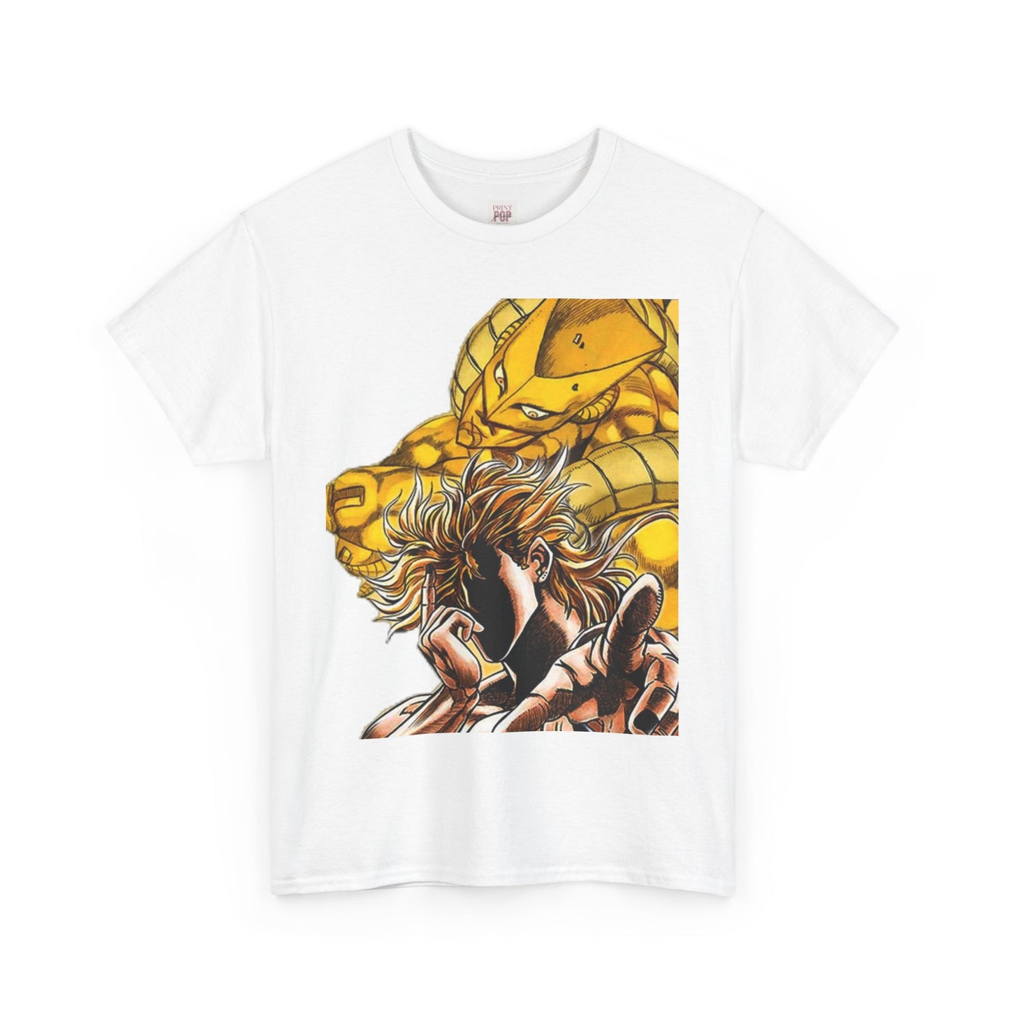 Jojo's Bizarre Adventure Dio Brando  Unisex Heavy Cotton Tee - Vibrant and Stylish Design for Otaku Heads