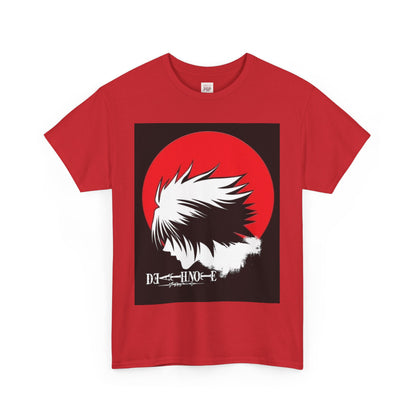 Death Note L Lawliet Unisex Heavy Cotton Tee - Vibrant and Stylish Design for Otaku Heads