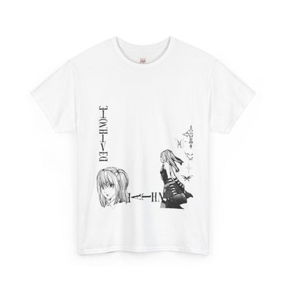 Death Note Misa Amane Unisex Heavy Cotton Tee - Vibrant and Stylish Design for Otaku Heads