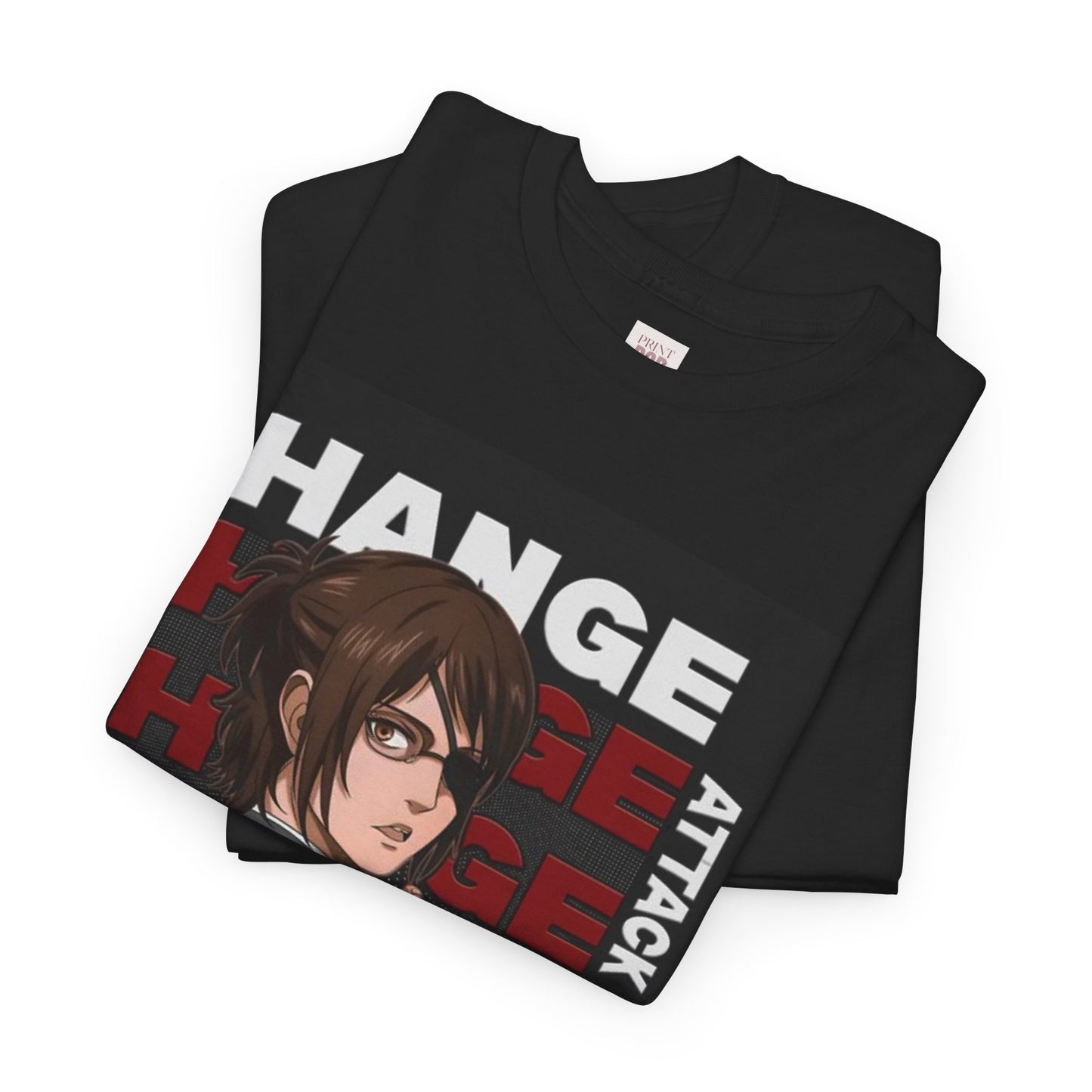 Attack On Titan Hange Zoë Unisex Heavy Cotton Tee - Vibrant and Stylish Design for Otaku Heads