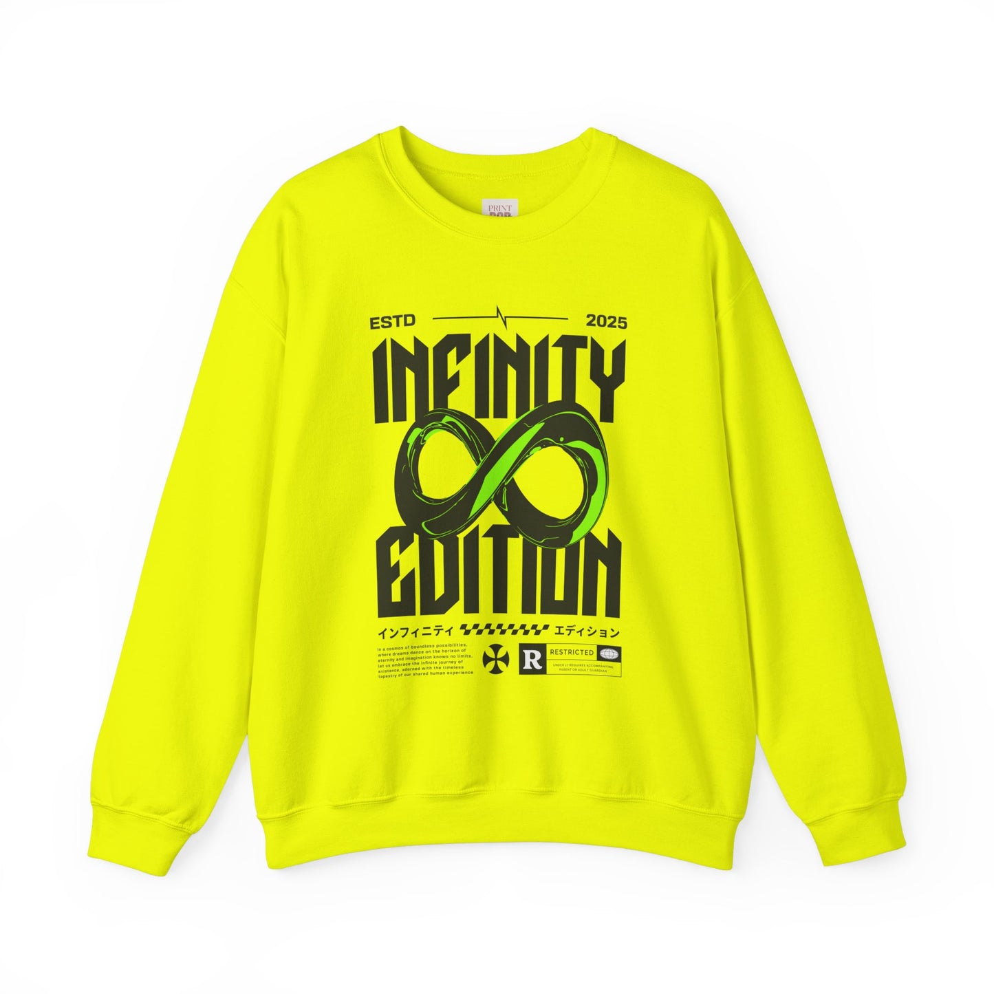 Infinity Edition Unisex Crewneck Unisex Heavy Blend Sweatshirt – Stylish & Comfortable