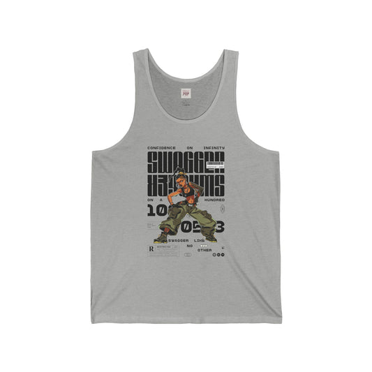 Swagger Unisex Jersey Tank - Street Style Graphic Tee