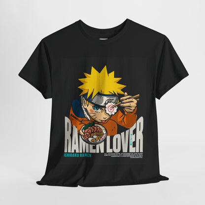 Naruto Shippuden Uzumaki Naruto Unisex Heavy Cotton Tee - Vibrant and Stylish Design for Otaku Heads