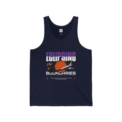 Unisex Jersey Tank - Eclipsing Buuunaries Graphic Design