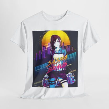 Attack On Titan Sasha Braus Unisex Heavy Cotton Tee - Vibrant and Stylish Design for Otaku Heads