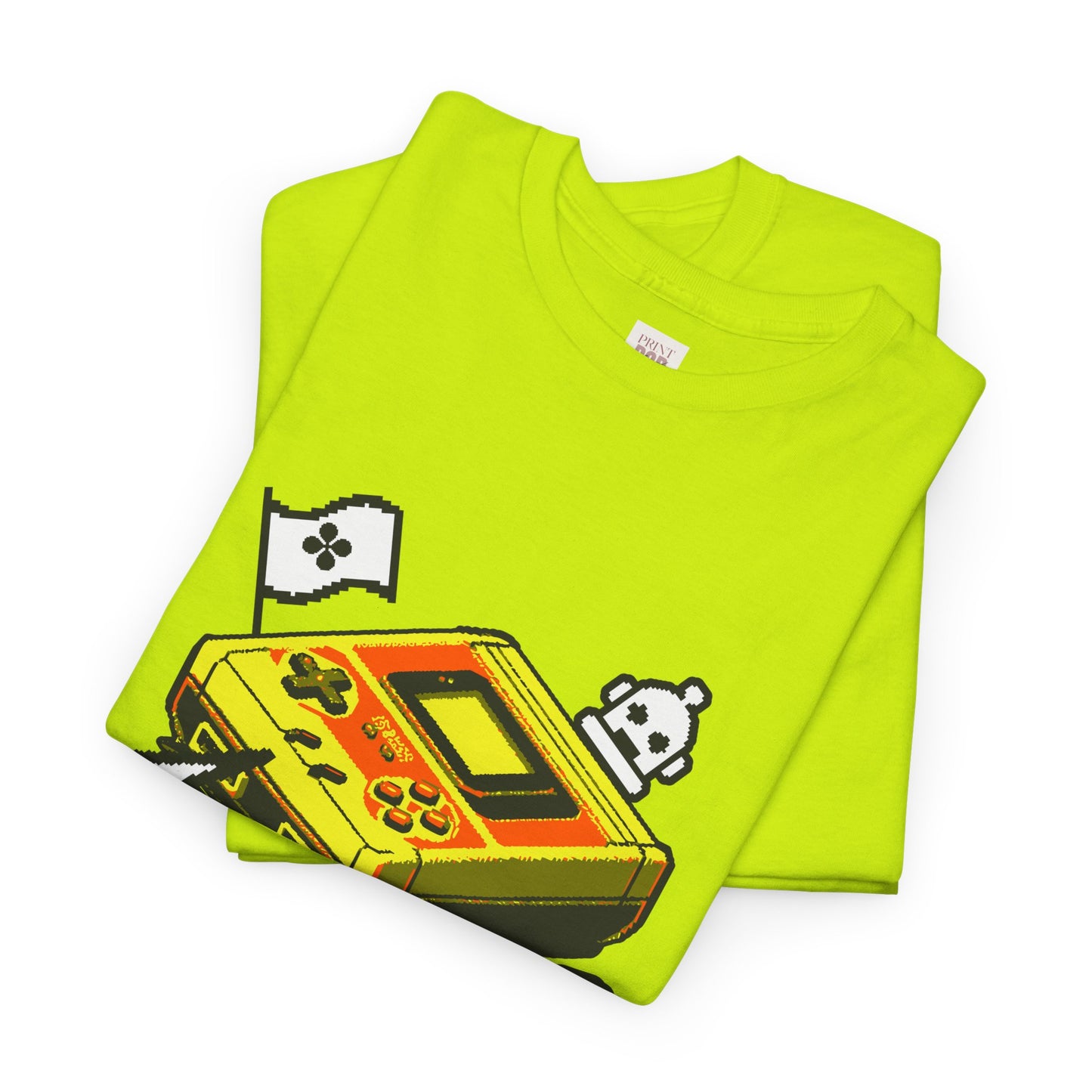 Retro Play Unisex Heavy Cotton Tee - Vintage Gaming Shirt