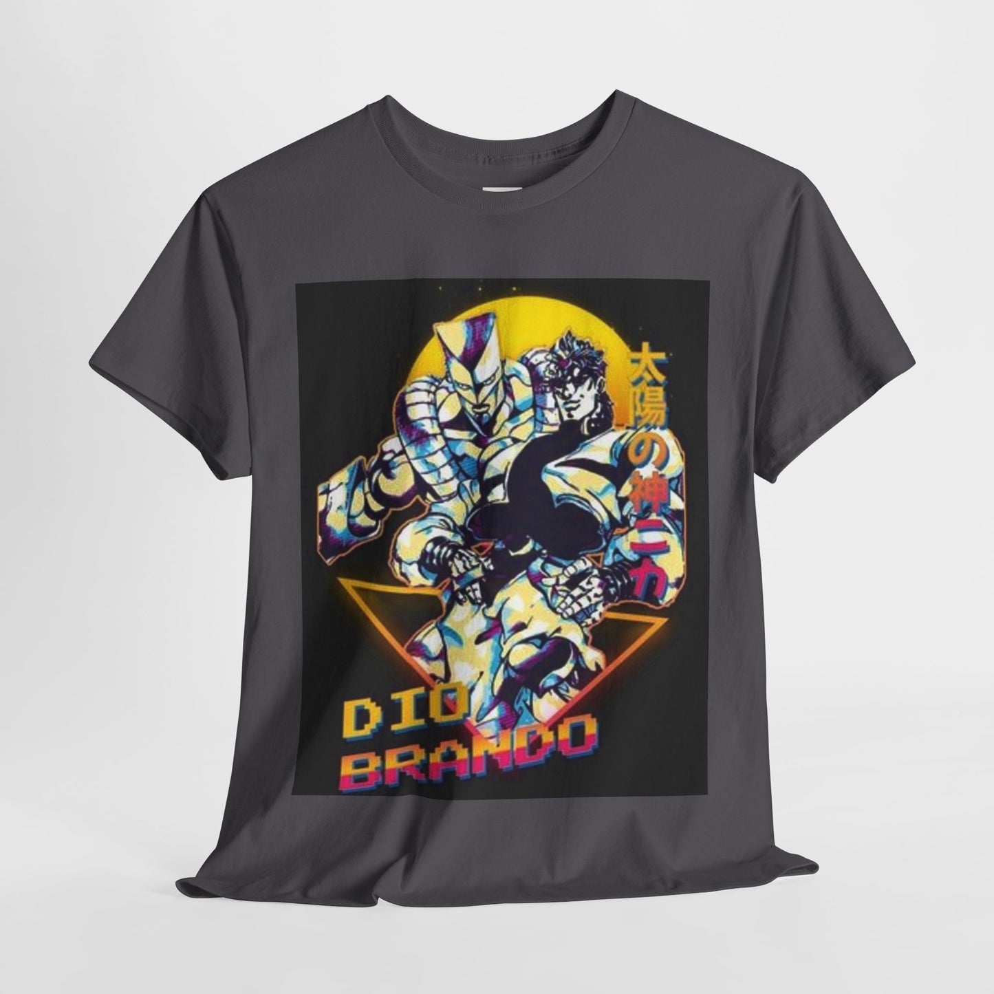 Jojo's Bizarre Adventure Dio Brando  Unisex Heavy Cotton Tee - Vibrant and Stylish Design for Otaku Heads