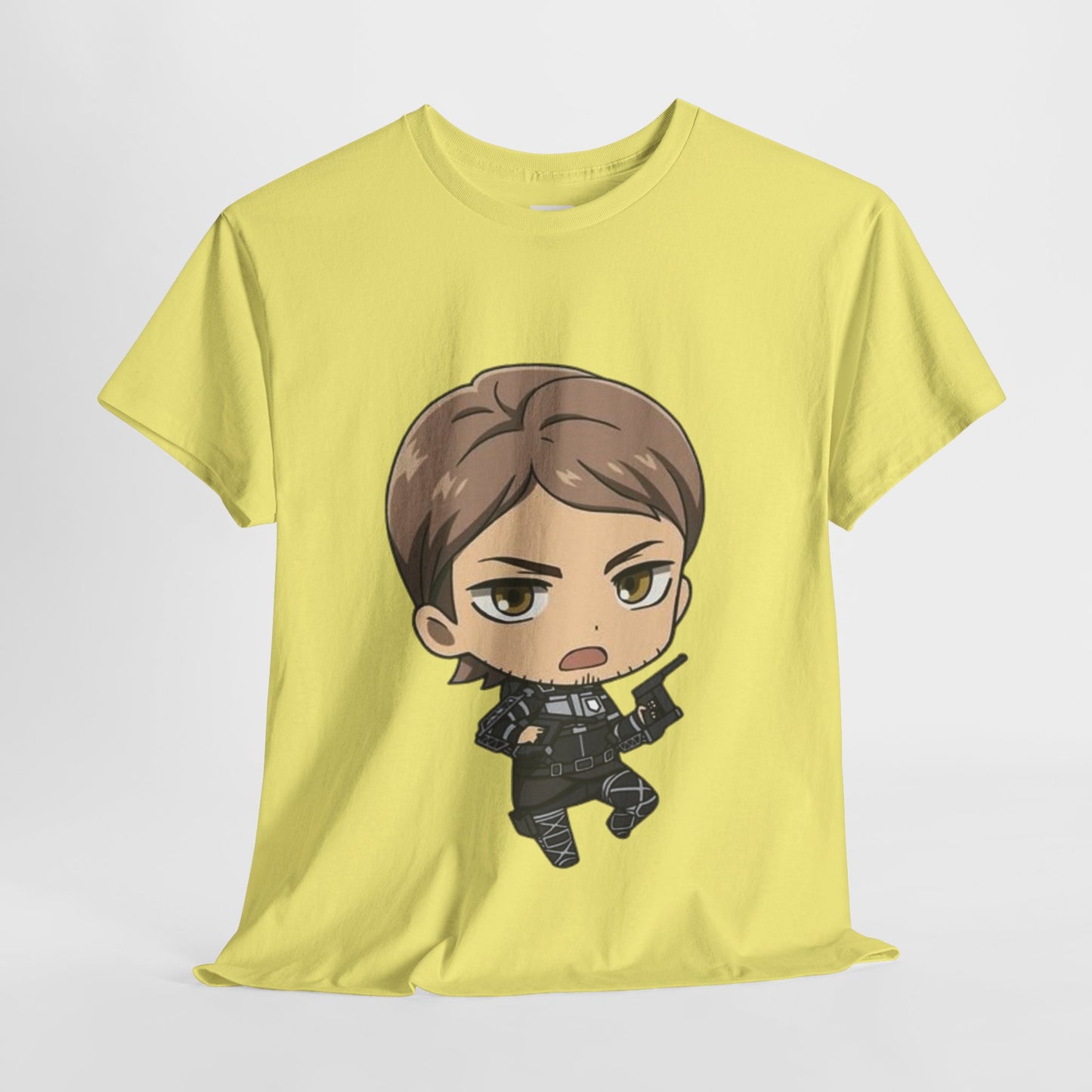 Attack On Titan Jean Kirstein Unisex Heavy Cotton Tee - Vibrant and Stylish Design for Otaku Heads