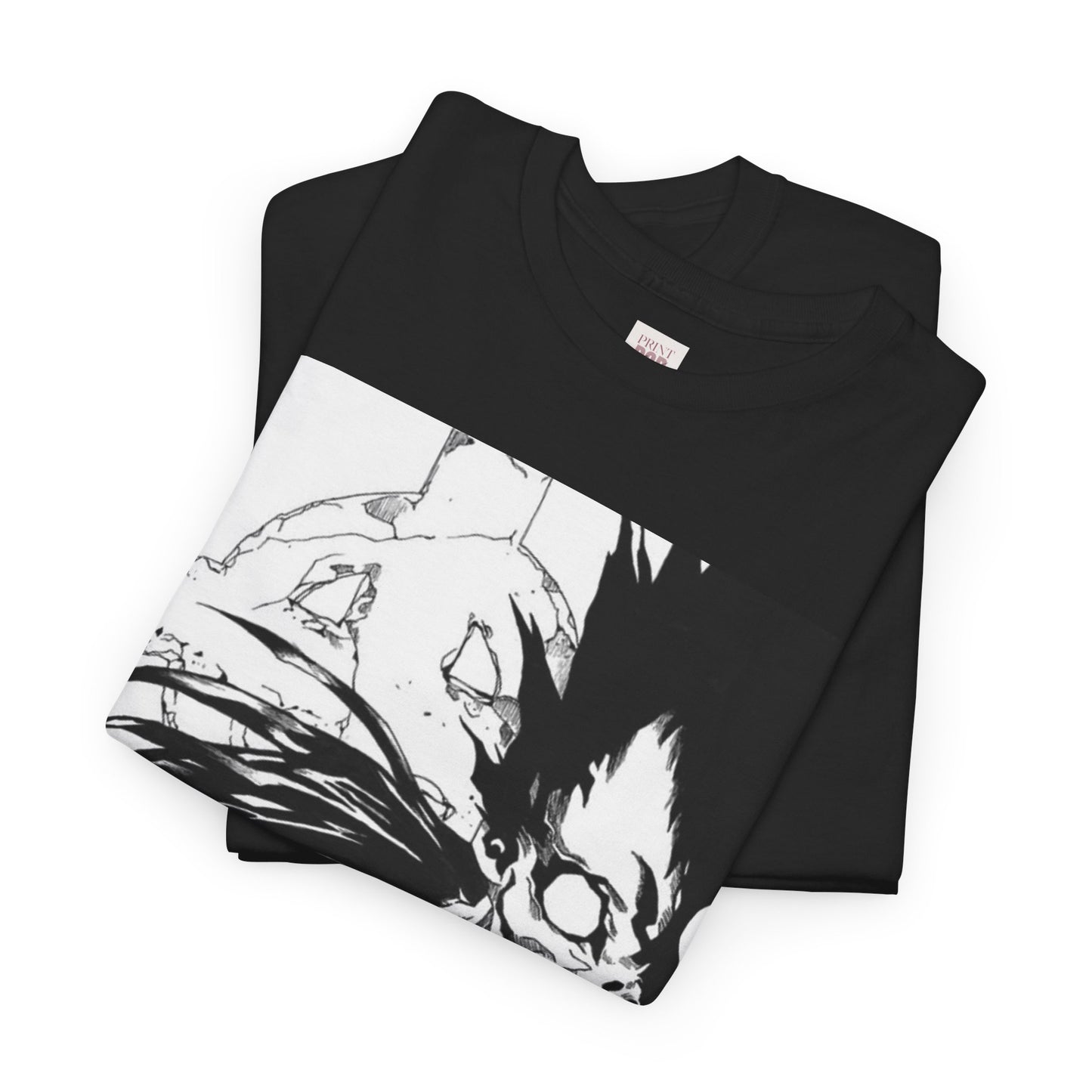 Death Note Unisex Heavy Cotton Tee - Vibrant and Stylish Design for Otaku Heads