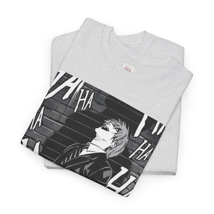 Death Note Light Yagami Unisex Heavy Cotton Tee - Vibrant and Stylish Design for Otaku Heads