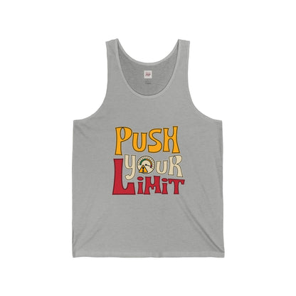 Motivational Unisex Premium and Comfortable Tank Top - 'Push Your Limit'