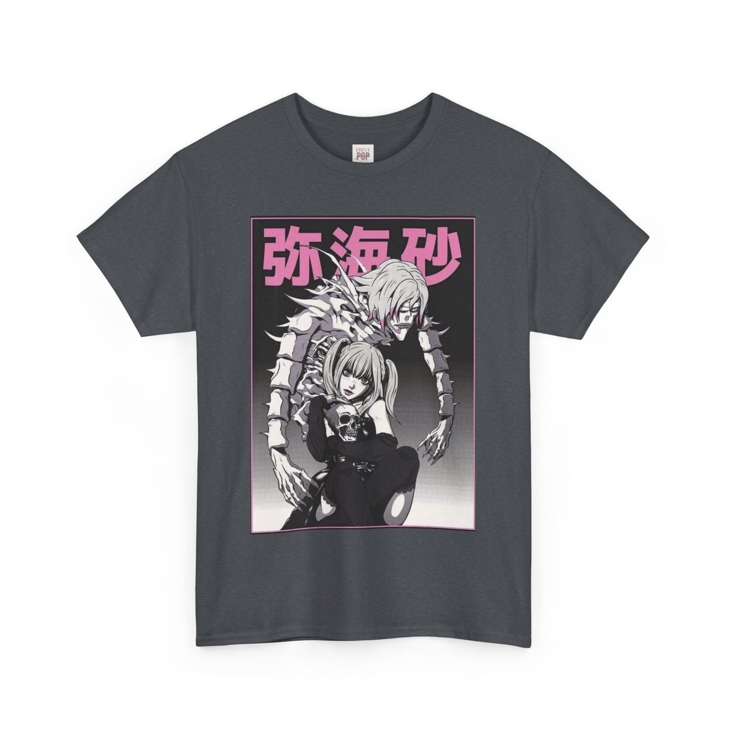 Death Note Misa Amane Unisex Heavy Cotton Tee - Vibrant and Stylish Design for Otaku Heads