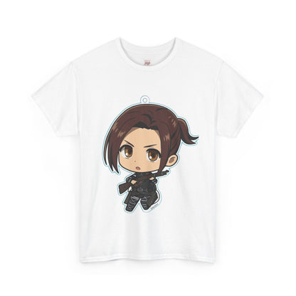 Attack On Titan Sasha Braus Unisex Heavy Cotton Tee - Vibrant and Stylish Design for Otaku Heads