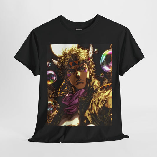 Jojo's Bizarre Adventure Caesar A. Zeppeli Unisex Heavy Cotton Tee - Vibrant and Stylish Design for Otaku Heads