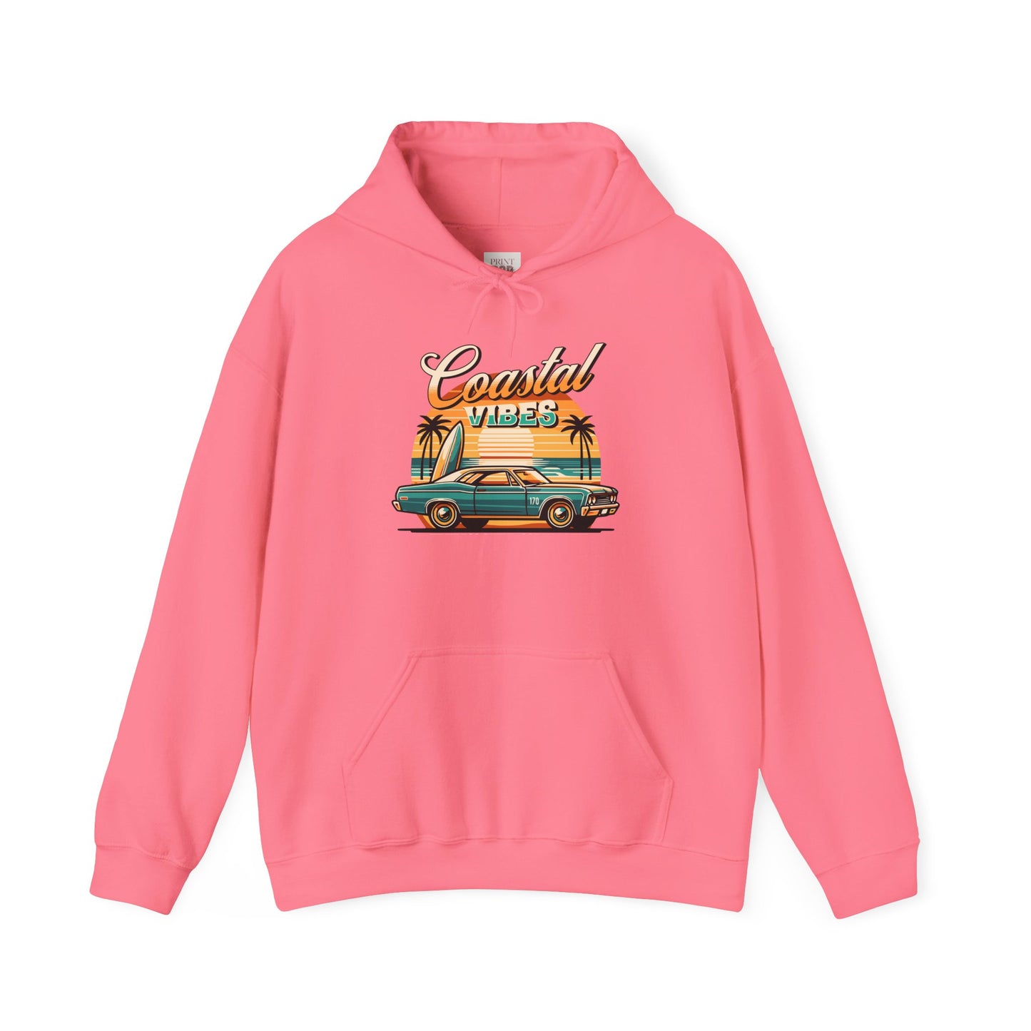 Coastal Vibes Unisex Hoodie - Relaxed and Stylish Hoodie for Beach Lovers