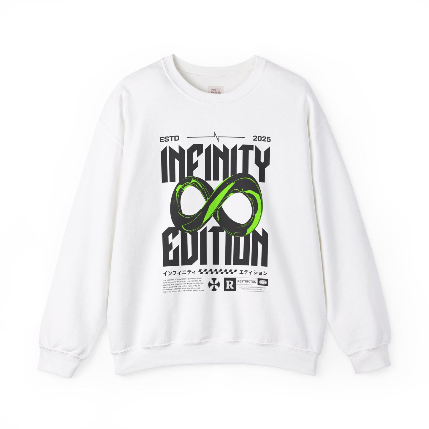 Infinity Edition Unisex Crewneck Unisex Heavy Blend Sweatshirt – Stylish & Comfortable