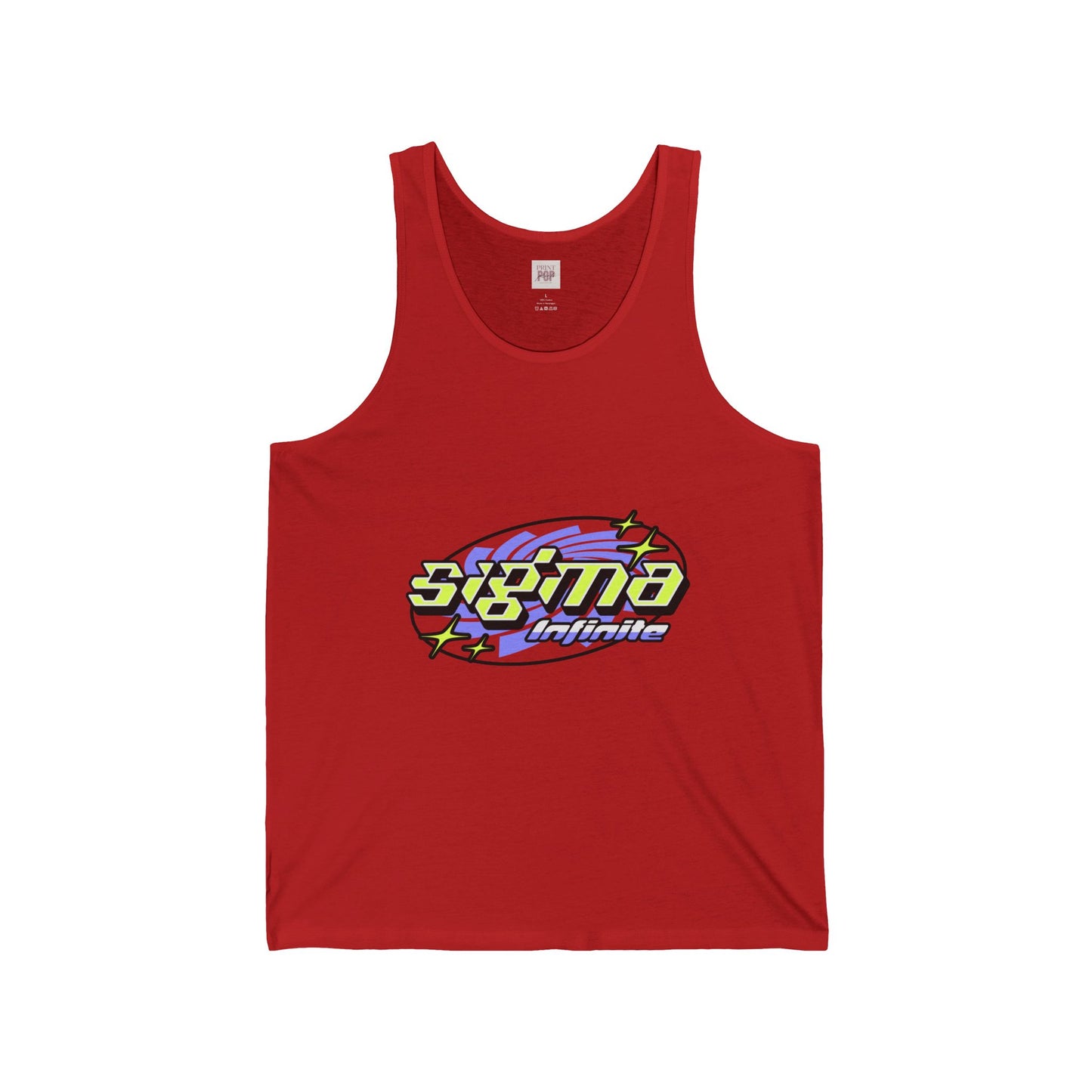 Sigma Infinite Unisex Jersey Tank - Casual Summer Wear