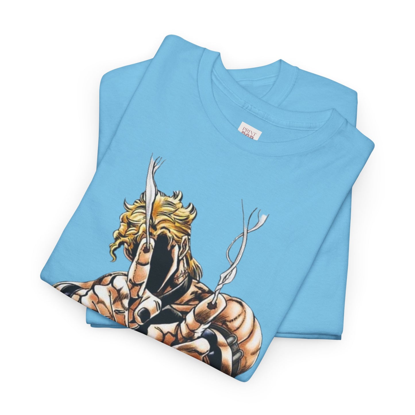 Jojo's Bizarre Adventure Dio Brando  Unisex Heavy Cotton Tee - Vibrant and Stylish Design for Otaku Heads