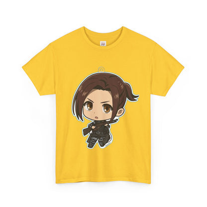 Attack On Titan Sasha Braus Unisex Heavy Cotton Tee - Vibrant and Stylish Design for Otaku Heads