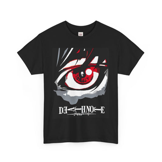 Death Note Light Yagami Unisex Heavy Cotton Tee - Vibrant and Stylish Design for Otaku Heads