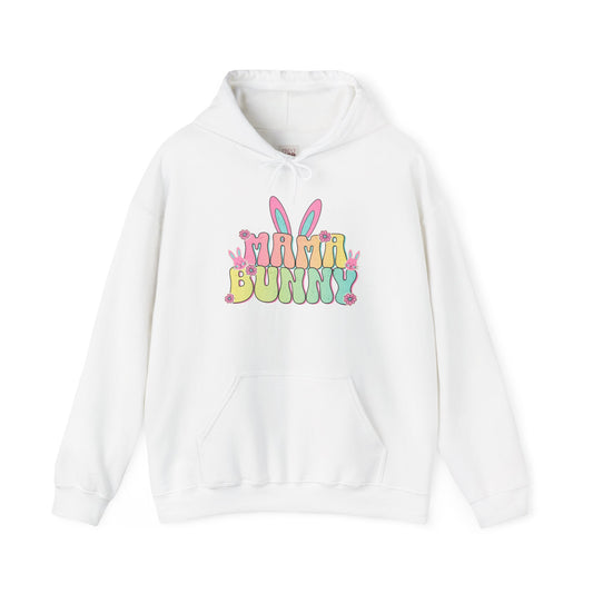 Cute Easter 'Mama Bunny' Unisex Heavy Blend Hoodie - High Quality and Comfortable