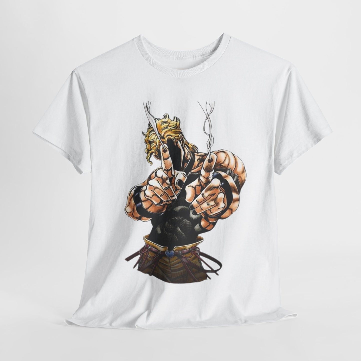 Jojo's Bizarre Adventure Dio Brando  Unisex Heavy Cotton Tee - Vibrant and Stylish Design for Otaku Heads