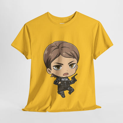 Attack On Titan Jean Kirstein Unisex Heavy Cotton Tee - Vibrant and Stylish Design for Otaku Heads