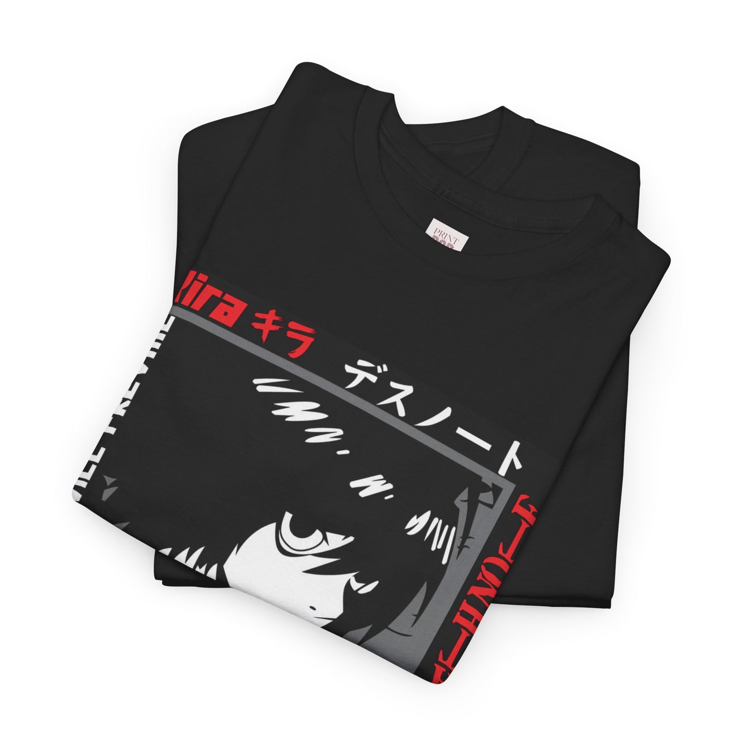 Death Note L Lawliet Unisex Heavy Cotton Tee - Vibrant and Stylish Design for Otaku Heads