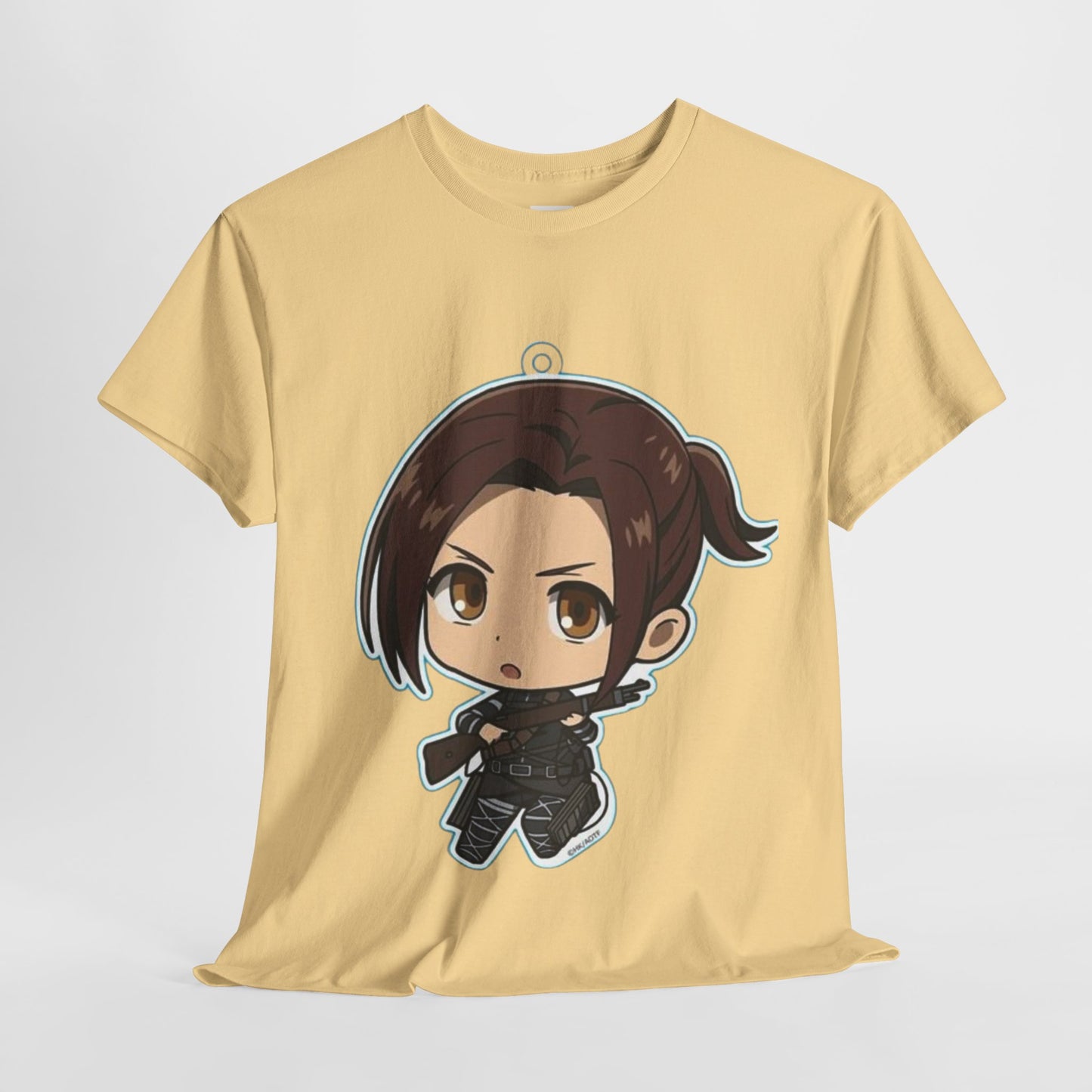 Attack On Titan Sasha Braus Unisex Heavy Cotton Tee - Vibrant and Stylish Design for Otaku Heads