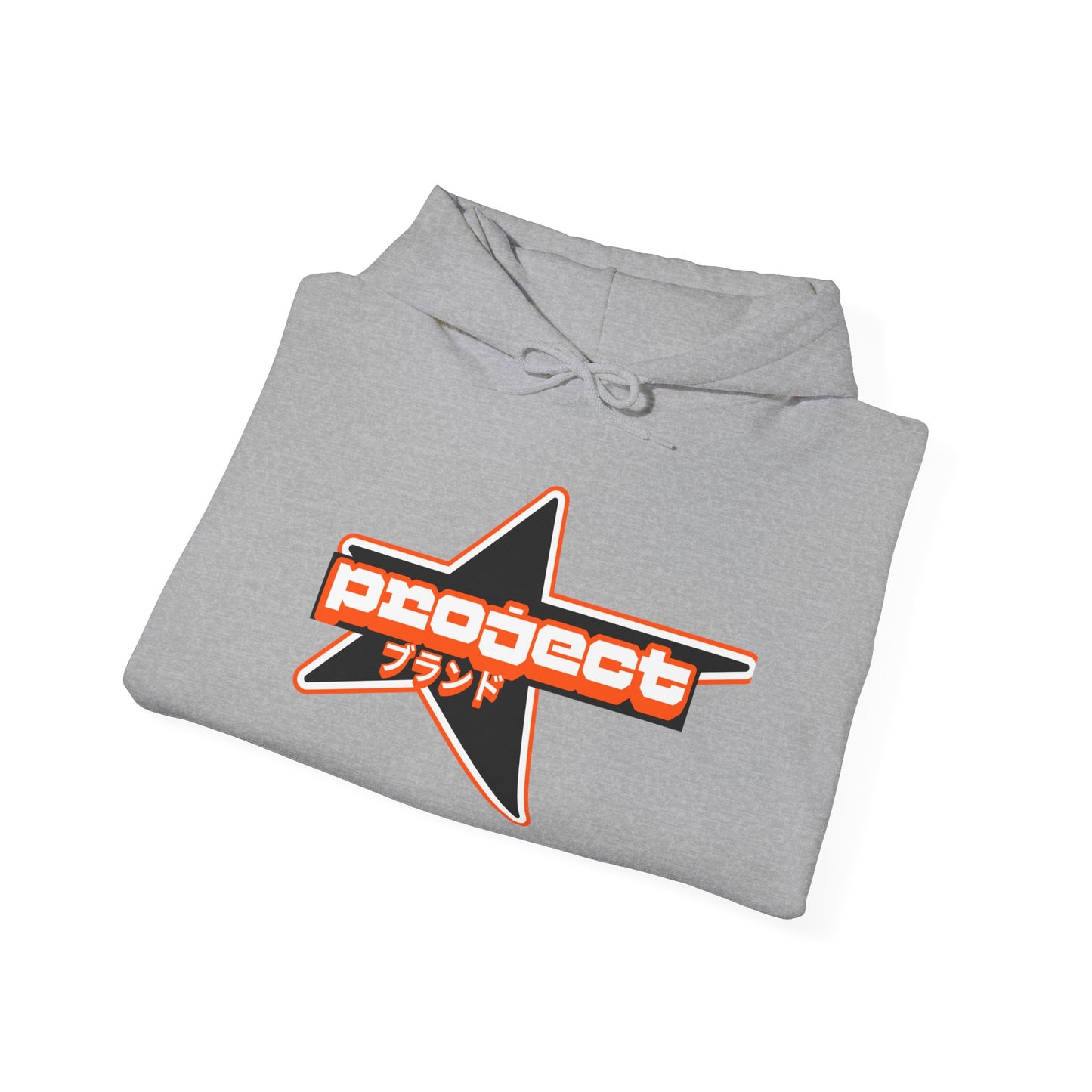 Trendy Unisex Heavy Blend™ Hoodie with Project Star Graphic - Comfortable and Stylish