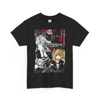 Death Note Misa Amane Unisex Heavy Cotton Tee - Vibrant and Stylish Design for Otaku Heads